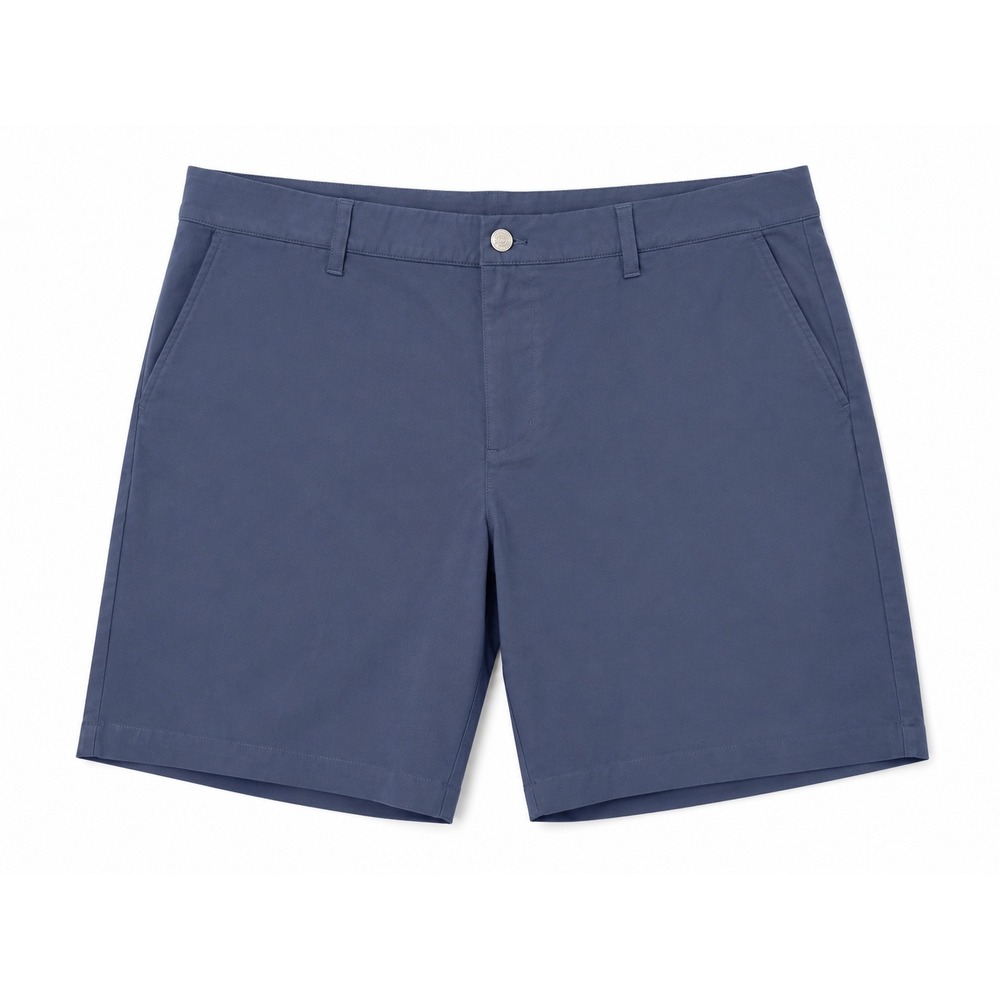 Adidas Primegreen Men's Golf Shorts Blue Stretch Performance Flat Front Size 38
